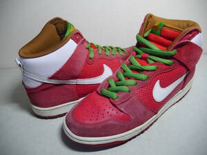 NIKE SB DUNK HIGH PRO BIG GULP ダンク SB RED US10.5 USED 305050-611