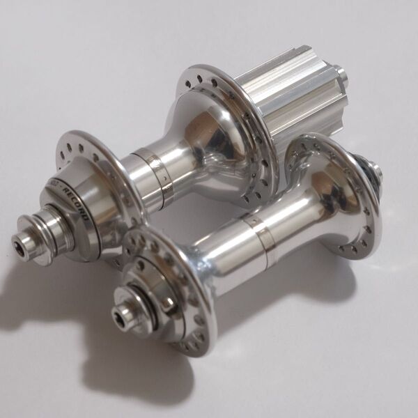 Campagnolo RECORD ハブ 前後セット 32H カンパニョーロ レコード シルバー