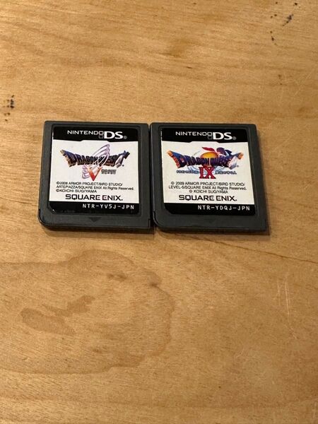ドラゴンクエストVとIX Nintendo DSソフト Nintendo 起動確認済み