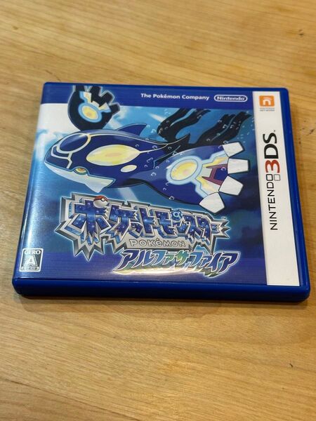 ポケットモンスター アルファサファイア 3DS Nintendo ソフト 起動確認済み