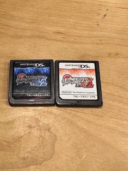 ポケットモンスターブラック2、ホワイト2 DS Nintendo ソフト 起動確認済み