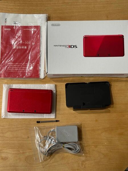 Nintendo ニンテンドー 3DS 3ds メタリックレッド