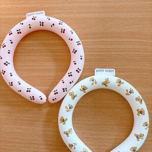 プティマイン チェリー くま SET売り! ネック クール リング チューブ