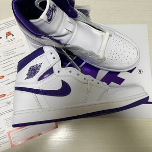 国内正規新品 NIKE WMNS AIR JORDAN 1 HIGH OG COURT PURPLE CD0461-151