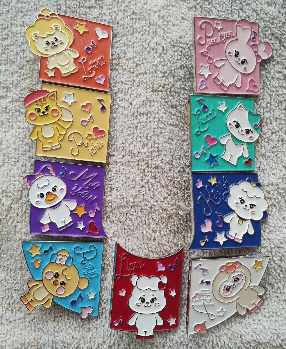 7/6まで限定価格‼️ NiziU nizoo パズルピンバッチ コンプリート NiziU パズルピンバッジ 9個 コンプリートセット NIZOO|Yahoo