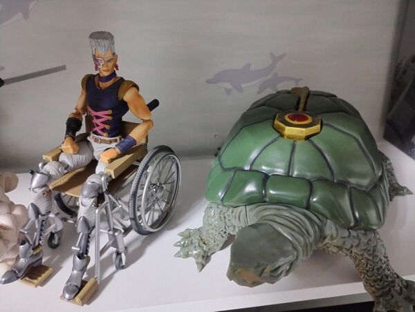 超像可動 ジョジョの奇妙な冒険 一番くじ ポルナレフ 亀ナレフ ココ ジャンボ