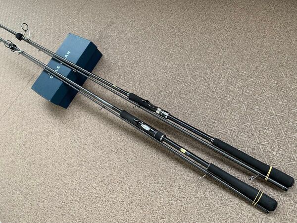 シマノ:ディアルーナS100MH(超美品)、エンカウンターS106MH(未使用品)サーフ・ショアジギング・シーバスロッド2本セット
