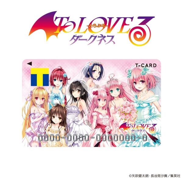 匿名配送 Vポイントカード To LOVEる とらぶる 15th 新品 未登録 Tカード