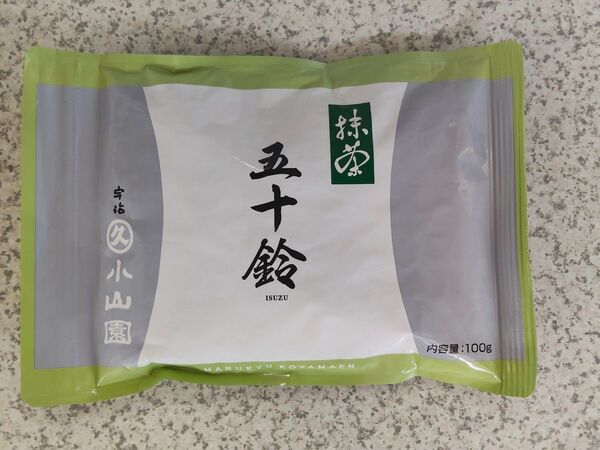 【説明欄必読】宇治 丸久小山園 抹茶 五十鈴100g袋 【転売禁止】