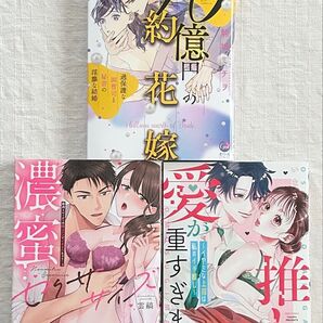 10億円の契約花嫁 など計3冊