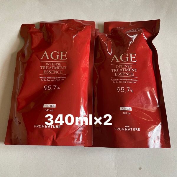 フロムネイチャー トリートメントエッセンス340ml×2 韓国コスメ