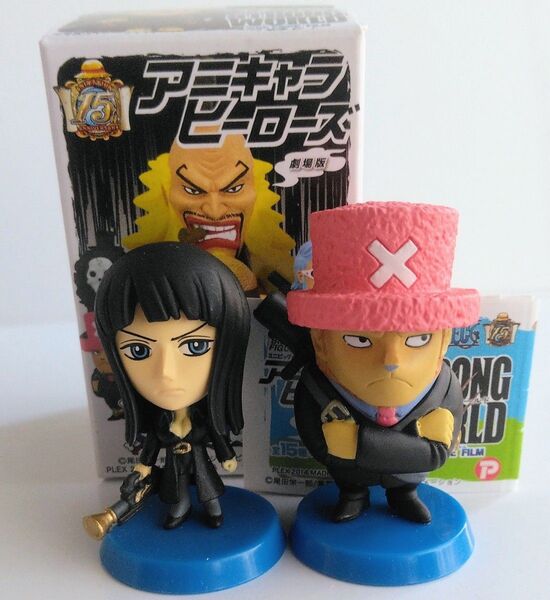 アニキャラヒーローズ ワンピース ストロングワールド フィギュア チョッパー ロビン セット