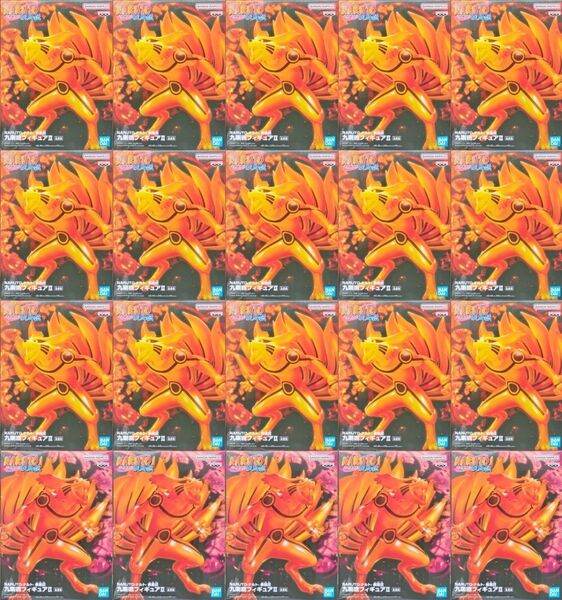 NARUTO ナルト 疾風伝 九喇嘛 フィギュア Ⅱ 20個セット クラマ 九尾