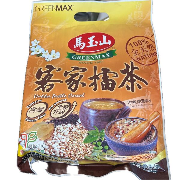 馬玉山 客家擂茶 ヴィーガンOK 砂糖あり ホット&アイス OK30gx12個袋