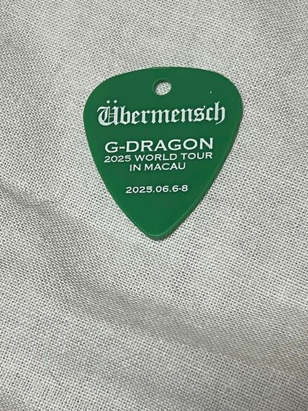G-DRAGON ジヨン ピック 入場特典 マカオ コンサートpick②