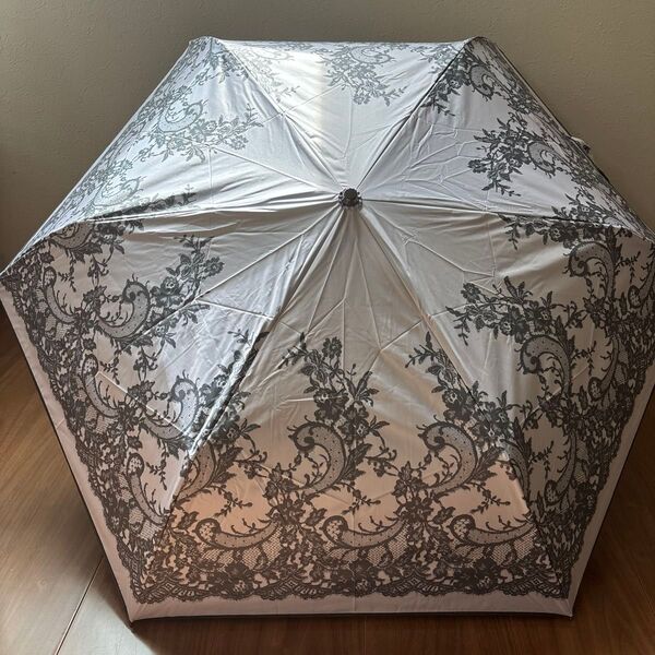 新品ルナジュメール折畳晴雨兼用傘ホワイト