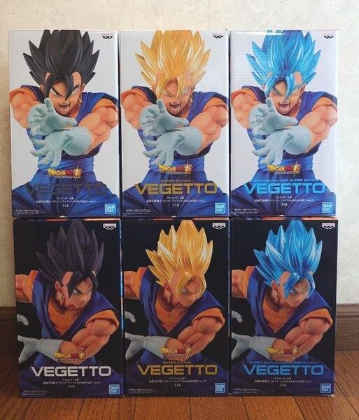 【内袋未開封】 ドラゴンボール超 最強合体戦士ベジット ファイナルかめはめ波!! フルコンプ バンダイ フィギュア 激レア