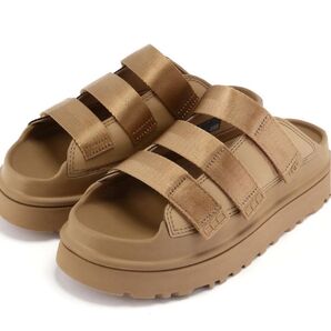 ☆新品箱あり☆ UGG GoldenGlow Slide ブラウン24cm