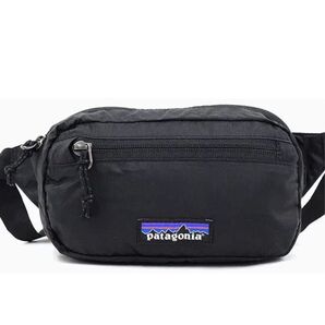 新品未使用☆Patagoniaパタゴニア☆パッカブルウエストポーチボディバッグヒップバッグ ブラック