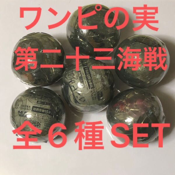 ワンピースワンピの実第二十三海戦全6種SET