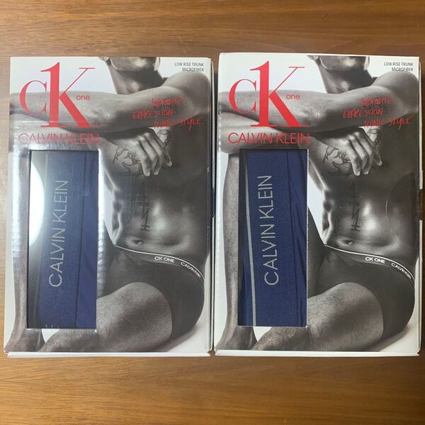 箱付き ck Calvin Klein ローライズボクサーパンツ