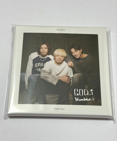 未使用 Number i CD「GOD_i」iLYs Edition (GOD_i Ver.)チャーム付き