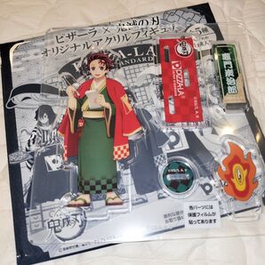 鬼滅の刃 ピザーラ アクリルフィギュア アクリルスタンド 竈門炭治郎