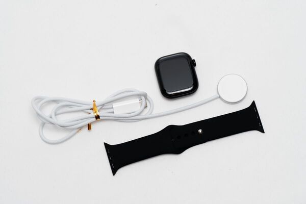 保護フィルム付 Apple Watch Series10 42mm ブラック 軽量最薄コンパクト アップルウォッチ シリーズ10