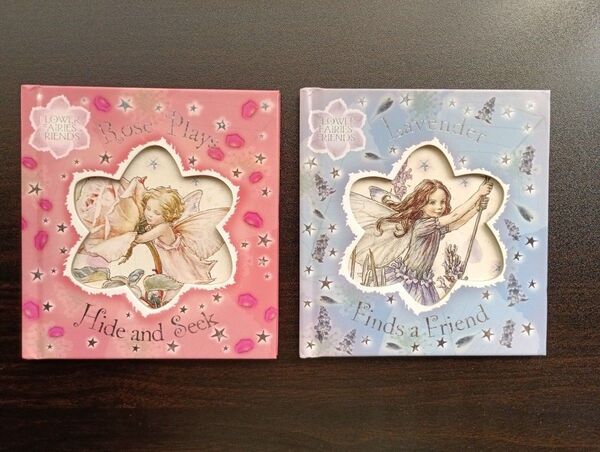 Flower Fairies Friends ミニ絵本 2冊セット ローズ ラベンダー シシリーメアリーバーカー