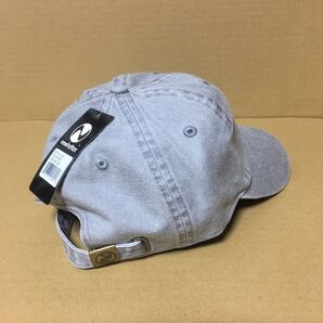 NEWHATTAN ピグメントキャップ グレー 灰色 ライトグレー ニューハッタン ピグメント加工 コットン 帽子 無地