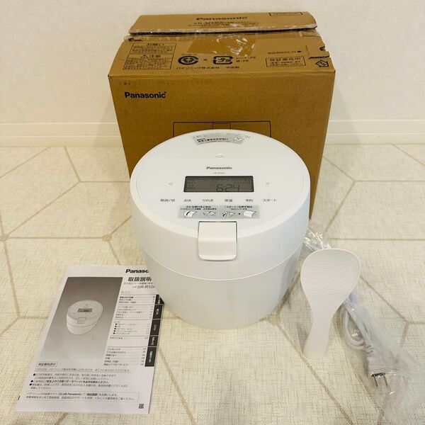 【2024年製】Panasonic SR-R10A 圧力IHジャー炊飯器 白色