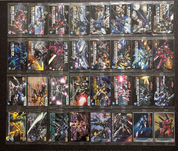 フルコンプ ガンダム ガンプラ パッケージ アート コレクション 第7弾 ウエハース カード 全32種 フル コンプリート セット