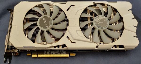 GALAX GTX 1070ti EX SNPR White 8GB GDDR5 グラフィックボード