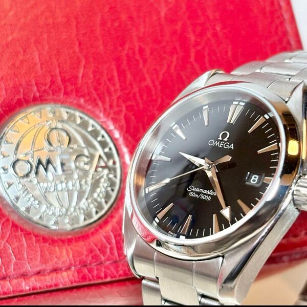 ※値下げ※【極上品】OMEGA アクアテラ 2518.50 新品仕上・電池交換済