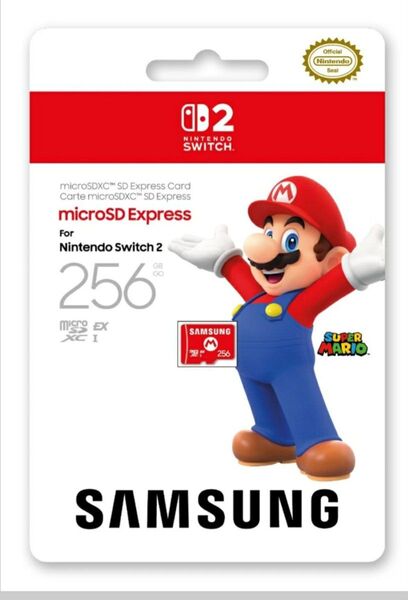 Samsung microSD Express Card 256GB for Nintendo Switch 2