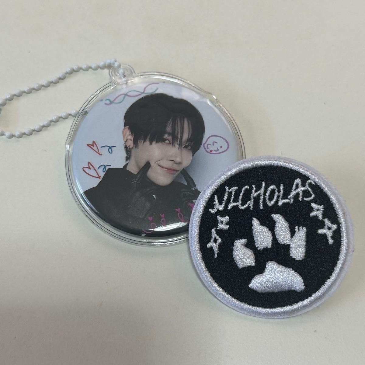 ニコラス 缶バッジキーリング セカナン &TEAM セカナン NICHOLAS ニコラス 缶バッジ|Yahoo!フリマ(旧