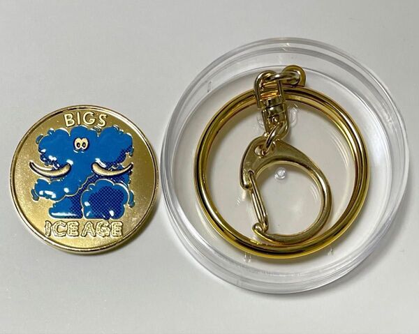 【新品】国立科学博物館 氷河期展 会場限定 マンモス 記念メダル&メダル用キーホルダー 1個 茶平工業
