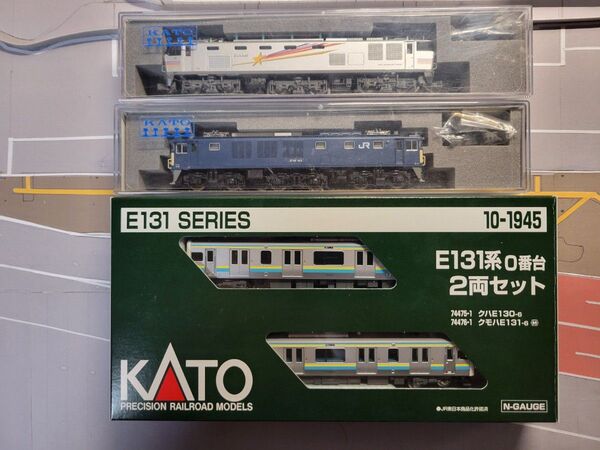 1時間限定セール!! KATO EF510カシオペア色EF64クーラー搭載車 E131系 0番台