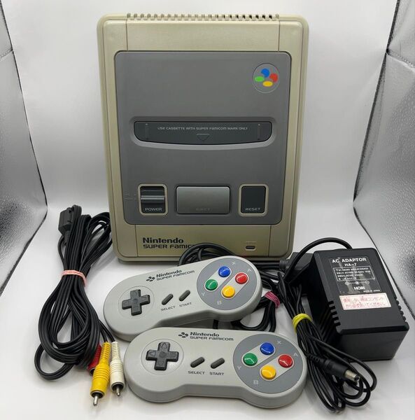 スーパーファミコン 本体 セット NINTENDO 動作確認済み ニンテンドー