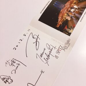 SPITZ・FC限定ライブ「ゴースカvol.5」/ 「SPITZ 直筆サイン」25-059