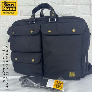 VanNuys バンナイズ 3way ビジネスバッグ ブラック