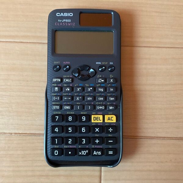 CASIO 関数電卓 fx-JP500 CLASSWIZ ブラック