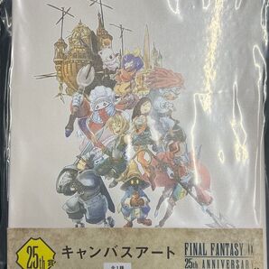 未開封 一番くじ ファイナルファンタジー9 ラストワン賞 FF9 25th賞 キャンバスアート final fantasy