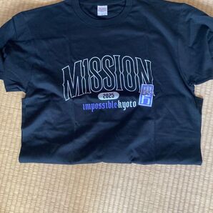京都大作戦2025 スタッフ Tシャツ Lサイズ ブラック系