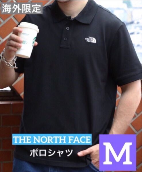 THE NORTHFACE ノースフェイス ポロシャツ ブラック Mサイズ 韓国