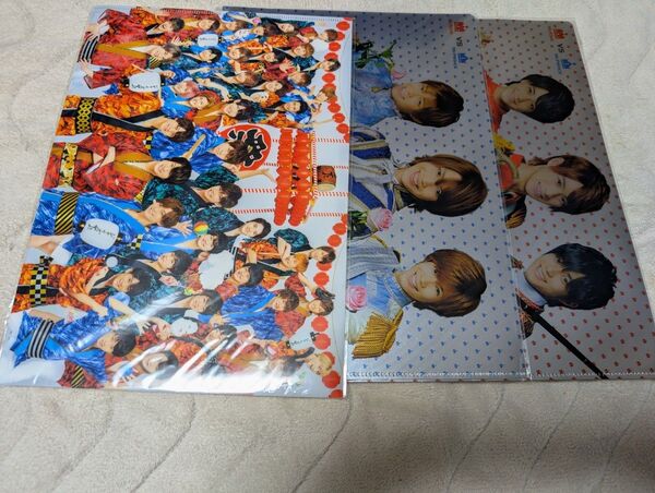 ●Mr.KiNG VS Mr.PRiNCE★ジャニーズJr.祭り★クリアファイル★King&Prince★3枚セット★新品