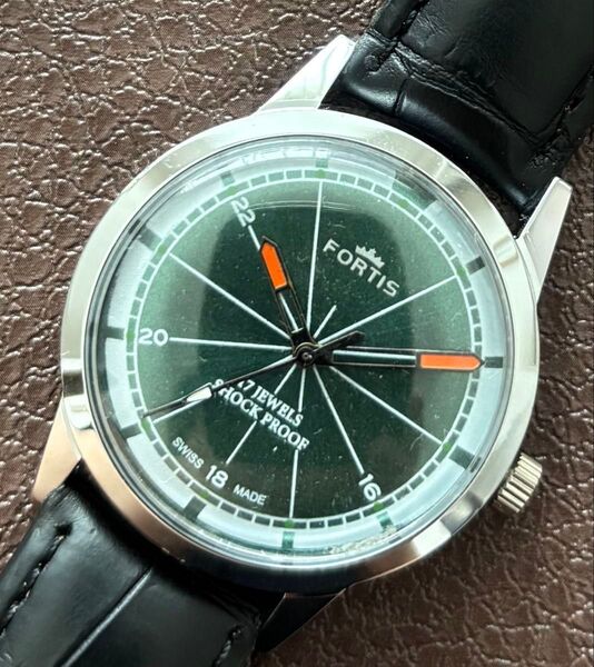 ヴィンテージ 腕時計 FORTIS 機械式 手巻き メンズ腕時計