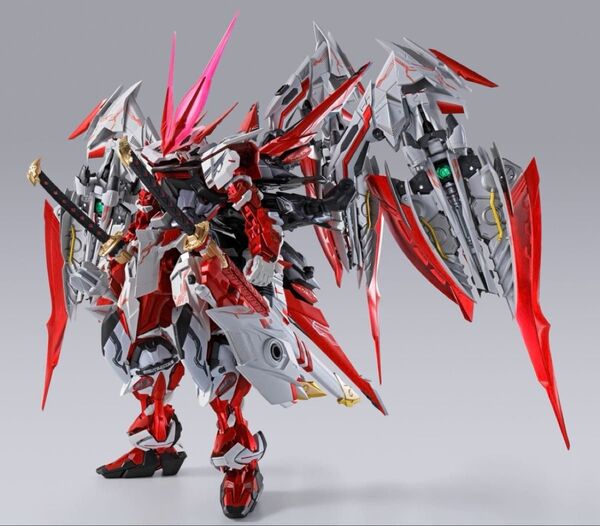 開封品 METAL BUILD ガンダムアストレイ レッドドラゴニクス 2次フライトユニット修正版