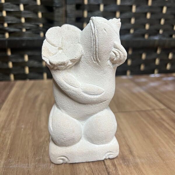 石像 置物 インテリア オブジェ カエル 蛙