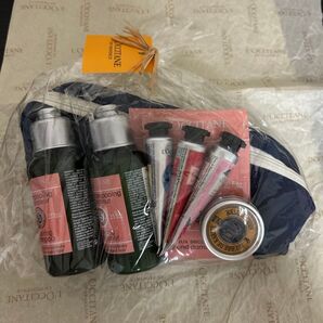 ロクシタン ファイブハーブス シャンプー コンディショナー ヘアマスク3個 ハンドクリーム10ml 3本 シアバター